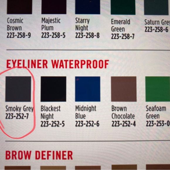 AVON Eyeliners - Smoky Grey - Picture 2 of 3